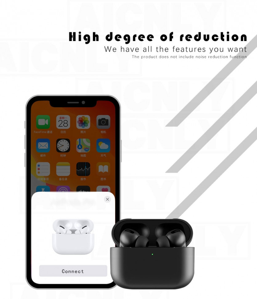 Навушники Bluetooth Air Music 7 black
