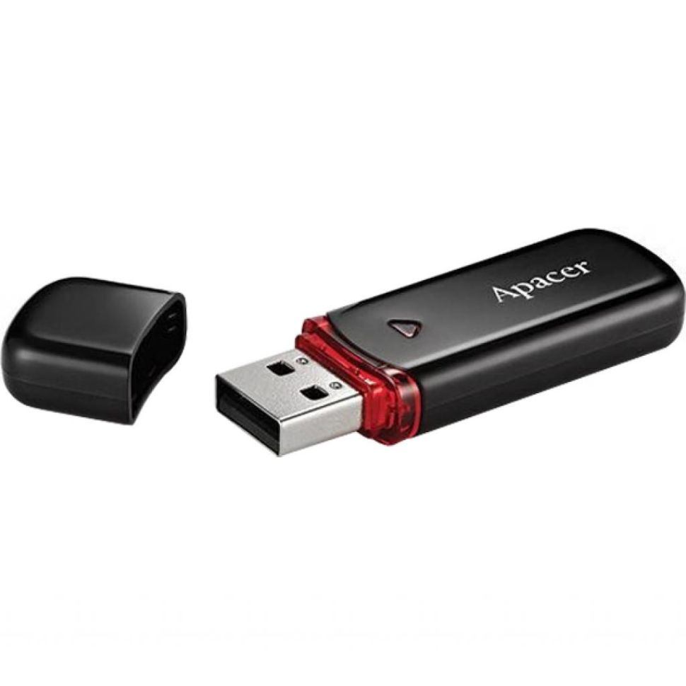 Флешка USB Apacer 64GB black USB 2.0