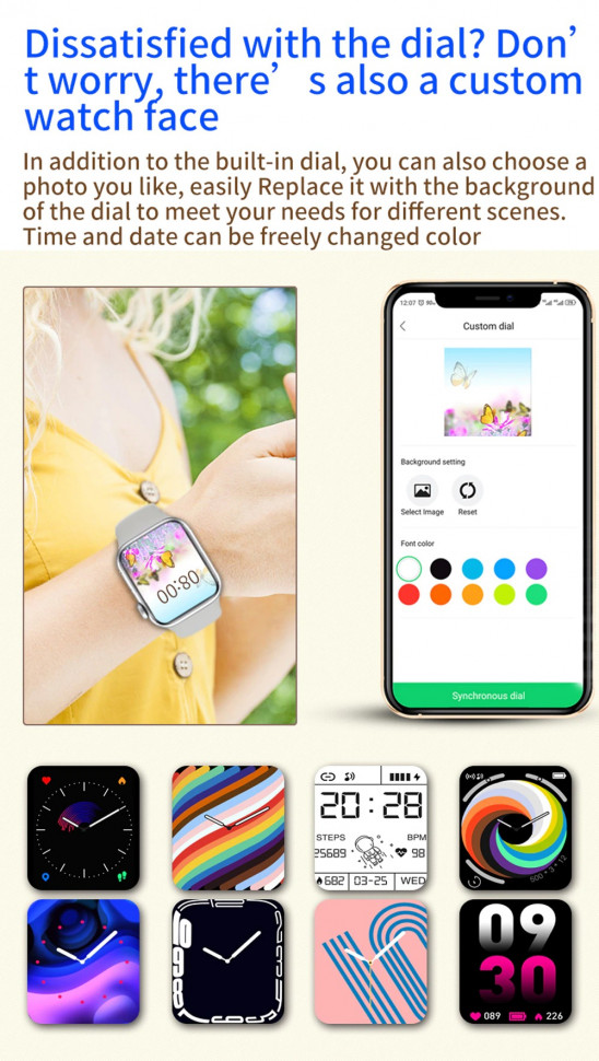Смарт-годинник Smart Device 86 black   