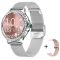 Смарт-годинник Women's Smart Device 13 silver steel, 2 ремінці