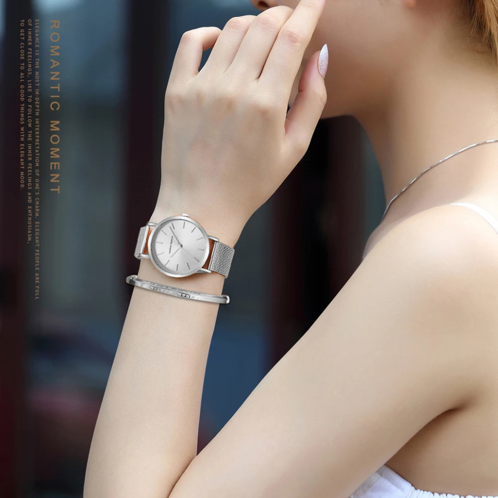 Жіночий годинник Hannah Martin silver