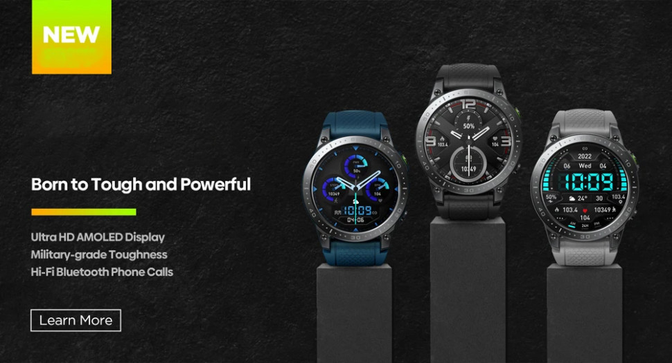 Смарт-годинник протиударний Smart Device 28 black 