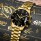 Чоловічий годинник OLMECA gold+black