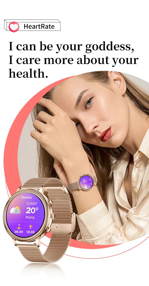 Смарт-годинник Women's Smart Device 14 silver steel