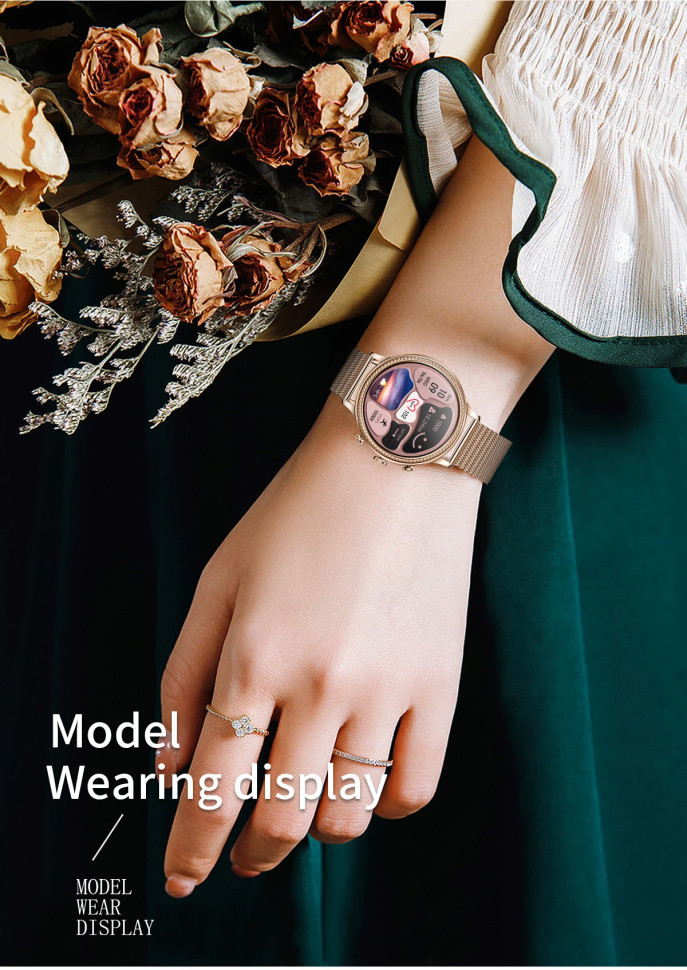 Смарт-годинник Women's Smart Device 14 silver steel