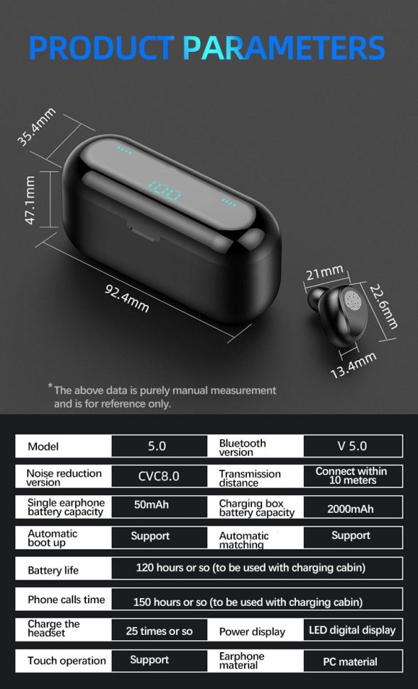 Навушники Bluetooth Air Music + Power Bank white