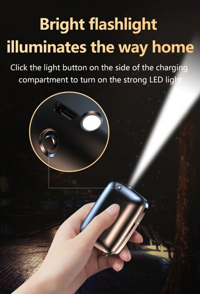 Навушники Bluetooth Air Music + Power Bank 95 black 