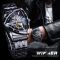 Чоловічий годинник механічний WINNER black 