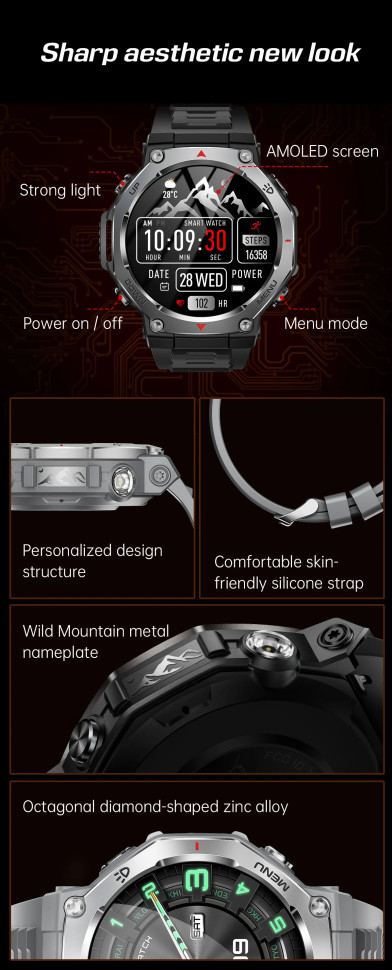 Смарт-годинник Smart Device 30 black  
