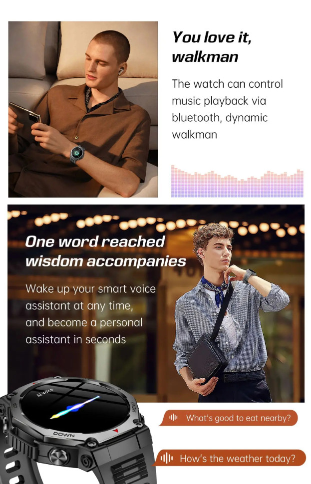 Смарт-годинник Smart Device 30 black  
