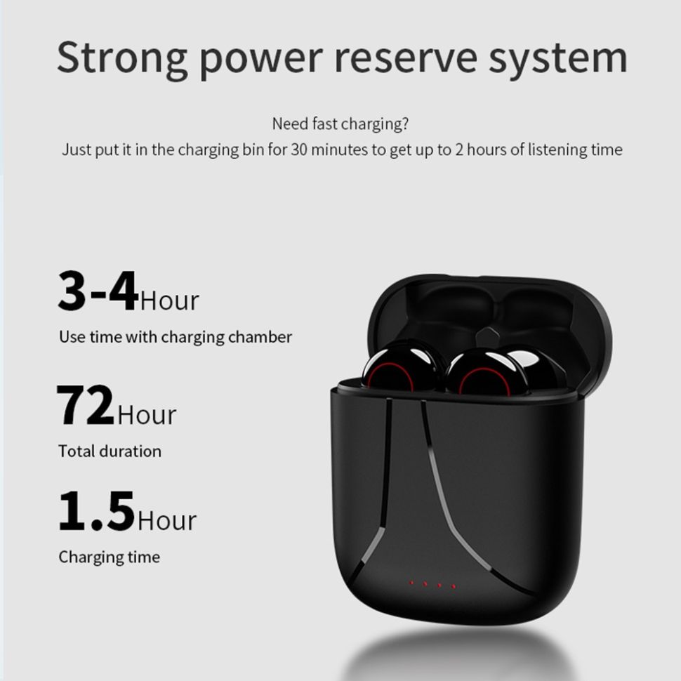 Навушники Bluetooth Air Music 53 white