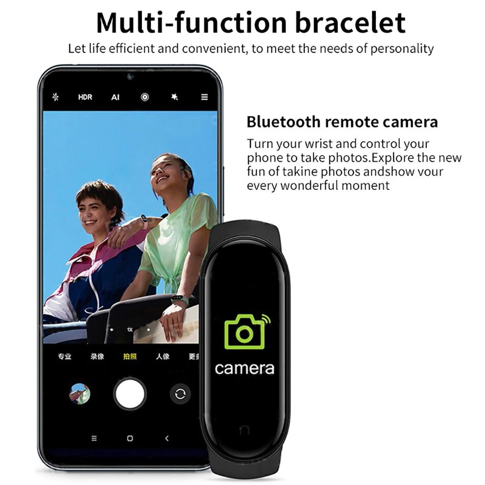 Фітнес-браслет 6 black 