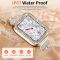 Смарт-годинник Women's Smart Device 15 silver steel, 2 ремінці