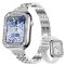 Смарт-годинник Women's Smart Device 15 silver steel, 2 ремінці
