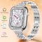 Смарт-годинник Women's Smart Device 15 silver steel, 2 ремінці