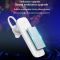 Bluetooth-гарнітура 9 white + Box